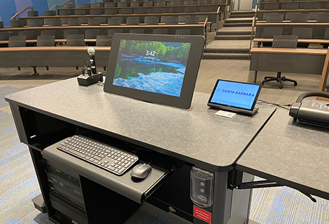 Lectern in ILP Lecture Hall